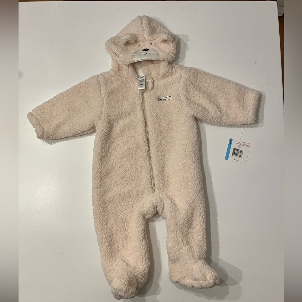 Little Me Baby One Piece Winter Onesie Size 6-9M